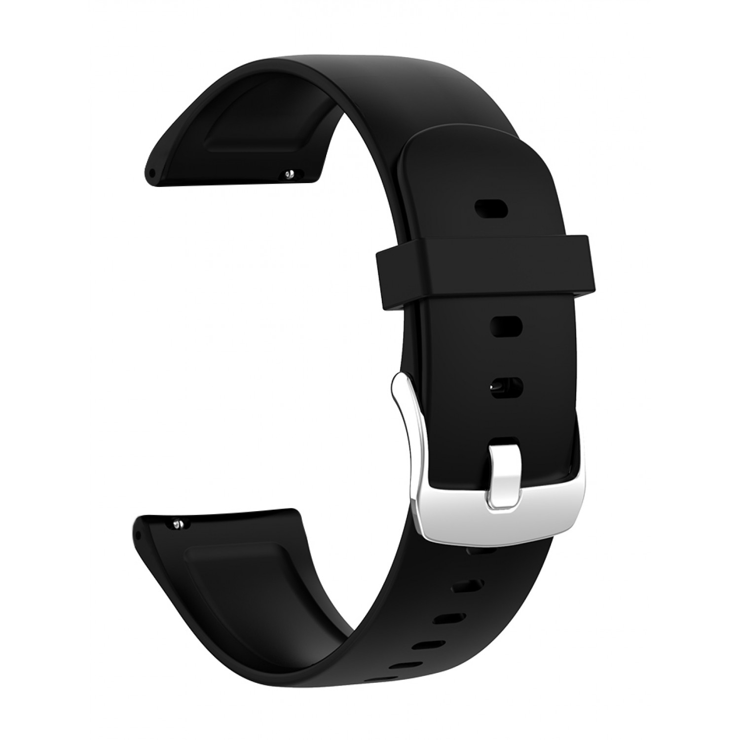 Λουράκι σιλικόνης BAND22MM-BK, 22mm, μαύρο Λουράκι σιλικόνης BAND22MM-BK, 22mm, μαύρο