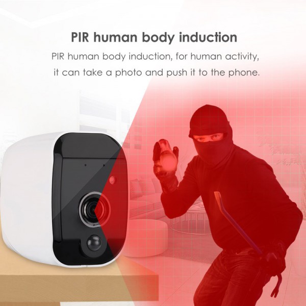 INNOTRONIK Κάμερα με μπαταρίες BC5-CAM, WiFi, 2MP HD, ανιχνευτής κίνησης