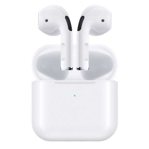 USAMS earphones US-YY001 με θήκη φόρτισης, True Wireless, λευκά