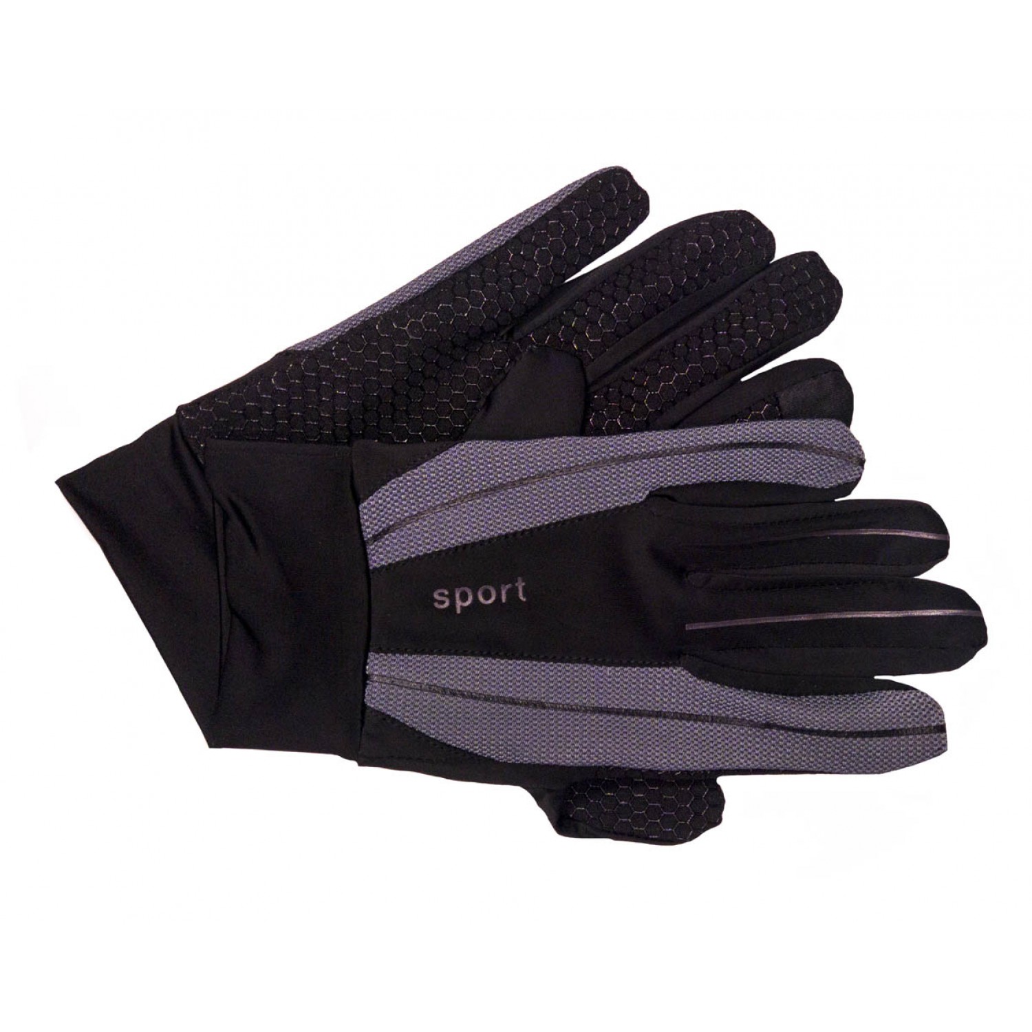 ROSWHEEL χειμωνιάτικα γάντια άθλησης BIKE-0018, για οθόνη αφής, L, μαύρα