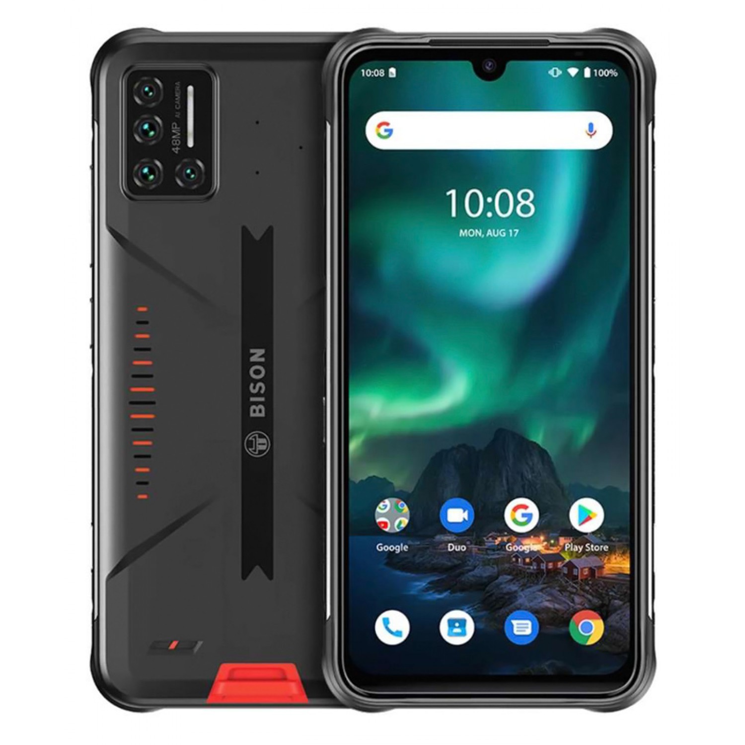 UMIDIGI smartphone Bison, IP68/IP69K, 6.3" FHD+, 6/128GB, 48MP, orange