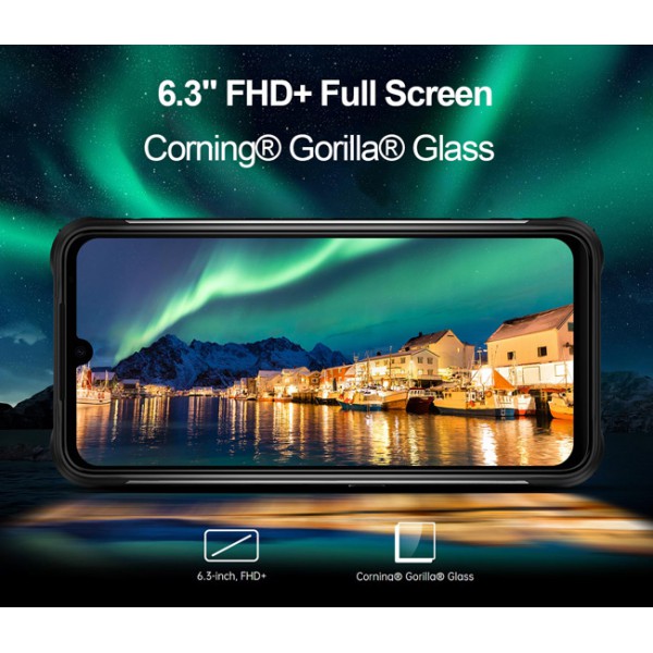 UMIDIGI smartphone Bison, IP68/IP69K, 6.3" FHD+, 8/128GB, 48MP, orange