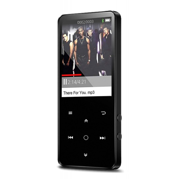 BENJIE MP4 Player BJ-A12PLUS-K11, Bluetooth, 2.4" OLED, 8GB, μαύρο