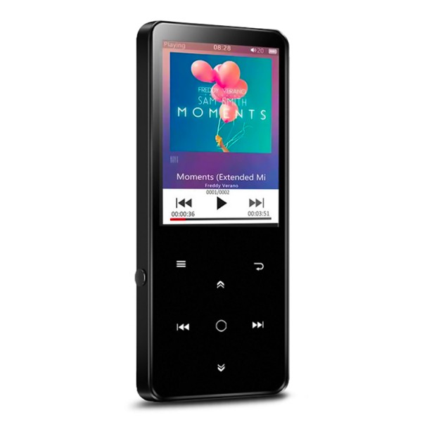 BENJIE MP4 Player BJ-A12PLUS-K11, Bluetooth, 2.4" OLED, 8GB, μαύρο