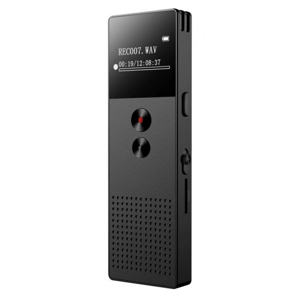 BENJIE Ψηφιακό καταγραφικό ήχου BJ-M23-C6, 8GB, OLED οθόνη, μαύρο