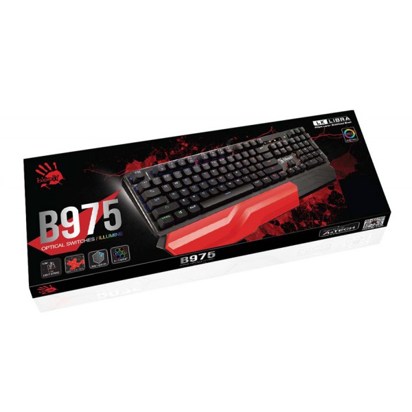 BLOODY μηχανικό πληκτρολόγιο BLD-B975, RGB, Light Strike Libra brown BLOODY μηχανικό πληκτρολόγιο BLD-B975, RGB, Light Strike Libra brown