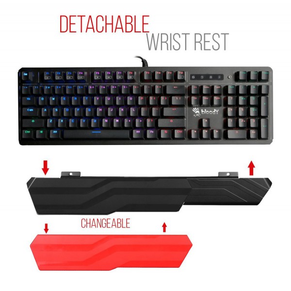 BLOODY μηχανικό πληκτρολόγιο BLD-B975, RGB, Light Strike Libra brown BLOODY μηχανικό πληκτρολόγιο BLD-B975, RGB, Light Strike Libra brown