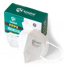 BALTIC MASKS μάσκα υψηλής προστασίας FFP2, 5 στρωμάτων, 10τμχ, λευκή