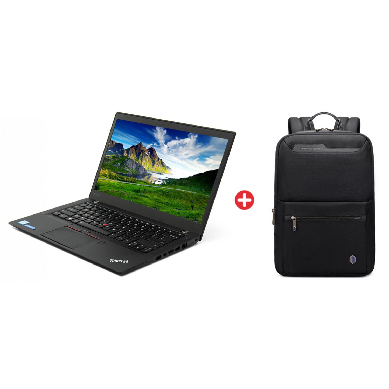 Bundle LENOVO Laptop T460s & δώρο ARCTIC HUNTER τσάντα πλάτης B00410