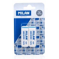 MILAN γόμα 620 BPM10044MP, παραλληλόγραμη 55 x 20 x 15mm, σετ 2τμχ