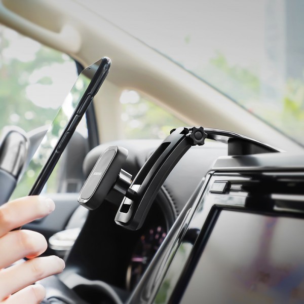 BOROFONE μαγνητική βάση smartphone για αυτοκίνητο BH17-BK, μαύρη