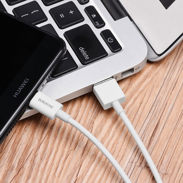 BOROFONE stand καλωδίων BX3 USB σε Type-C, 1m, 30τμχ, λευκό BOROFONE stand καλωδίων BX3 USB σε Type-C, 1m, 30τμχ, λευκό