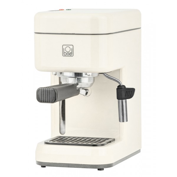 BRIEL μηχανή espresso B14S, 20 bar, μπεζ, 10 χρόνια εγγύηση