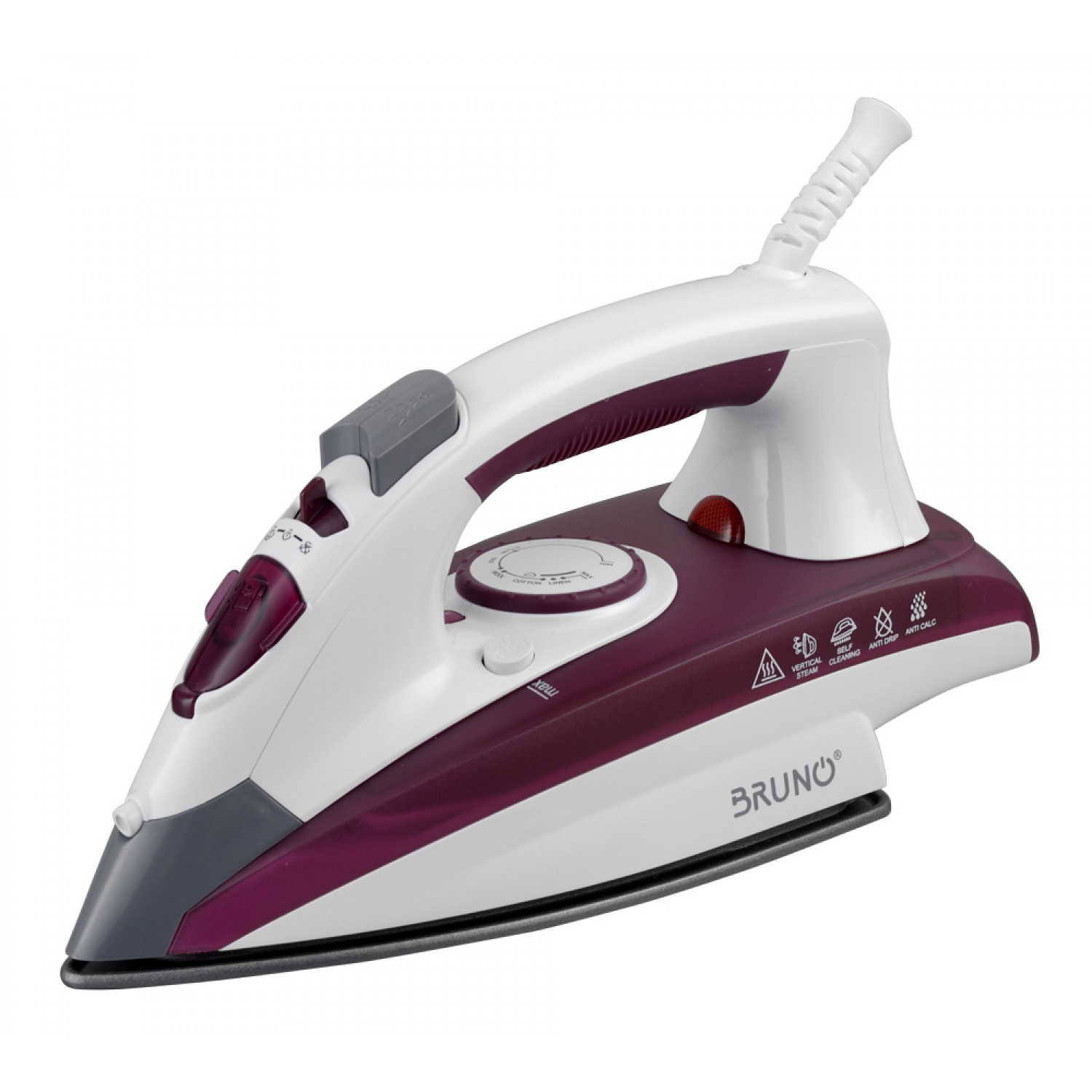 BRUNO σίδερο ατμού BRN-0039, 2200W, anti-drip