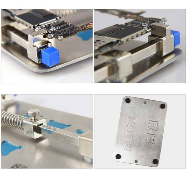 BEST βάση στήριξης PCB BST-001D με υποδοχές για chip, 13x9cm