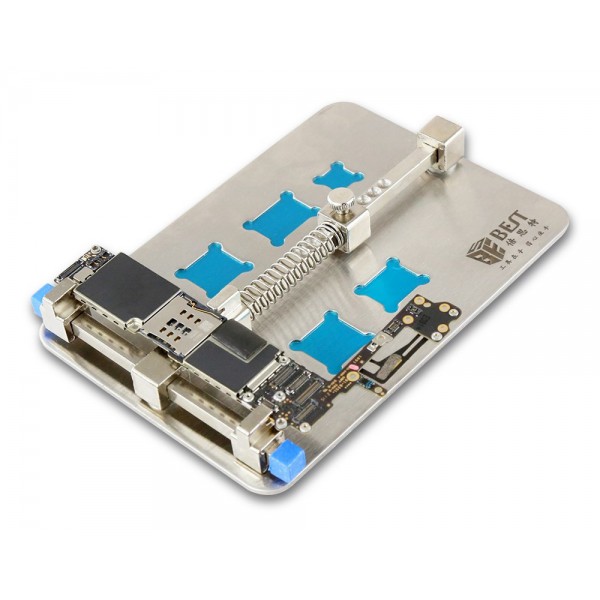 BEST βάση στήριξης PCB BST-001D με υποδοχές για chip, 13x9cm