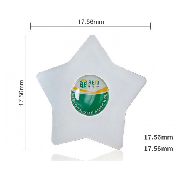 BEST Flexible εργαλείο ανοίγματος, μεταλλικό, αστέρι, 0.08mm πάχος