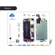 BEST Μαγνητικό υπόστρωμα διαχείρισης βιδών BST-111-IP5S, για iPhone 5