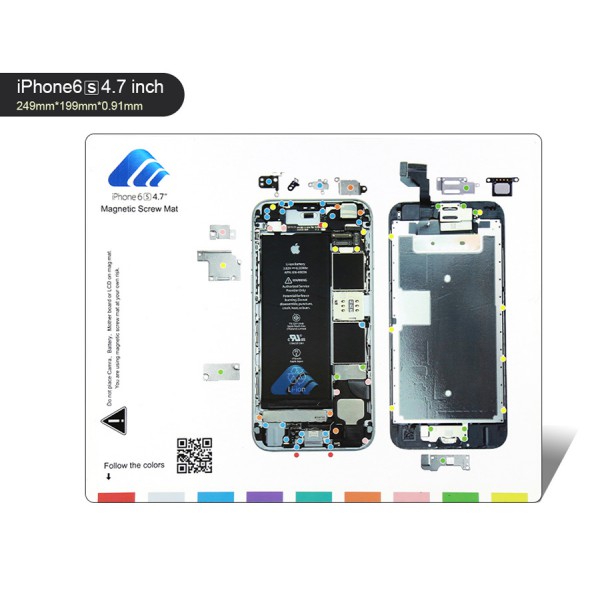 BEST Μαγνητικό υπόστρωμα διαχείρισης βιδών BST-111-IP6S, για iPhone 6S BEST Μαγνητικό υπόστρωμα διαχείρισης βιδών BST-111-IP6S, για iPhone 6S