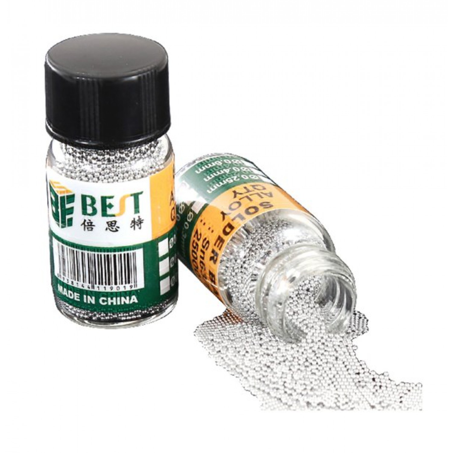 BEST Solder Balls 0.45mm, Sn63/Pb37, 25K