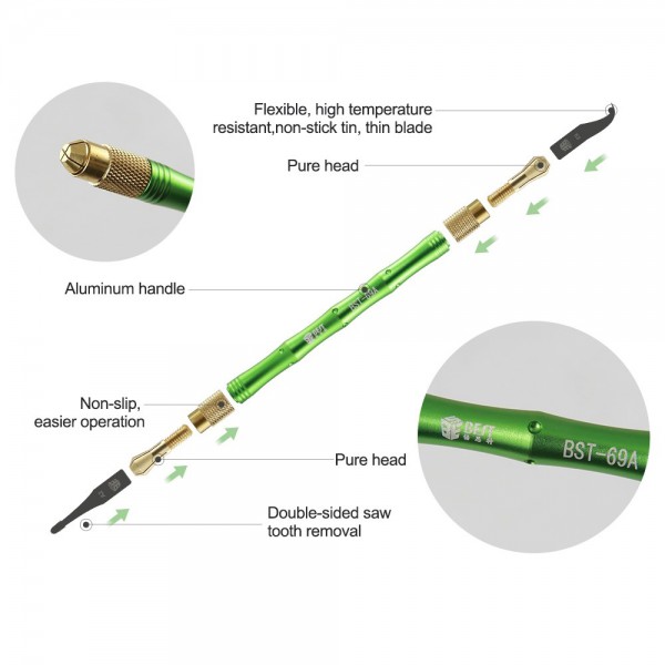 BEST BGA repair blade set BST-69A, με 27 μαχαίρια