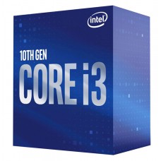 INTEL CPU Core i3-10100F, 4 Cores, 3.6GHz, 6MB Cache, LGA1200