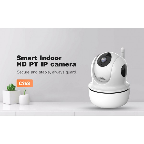 VSTARCAM Ενσύρματη/Ασύρματη IP κάμερα C26S, 3MP, WiFi, cloud, λευκό