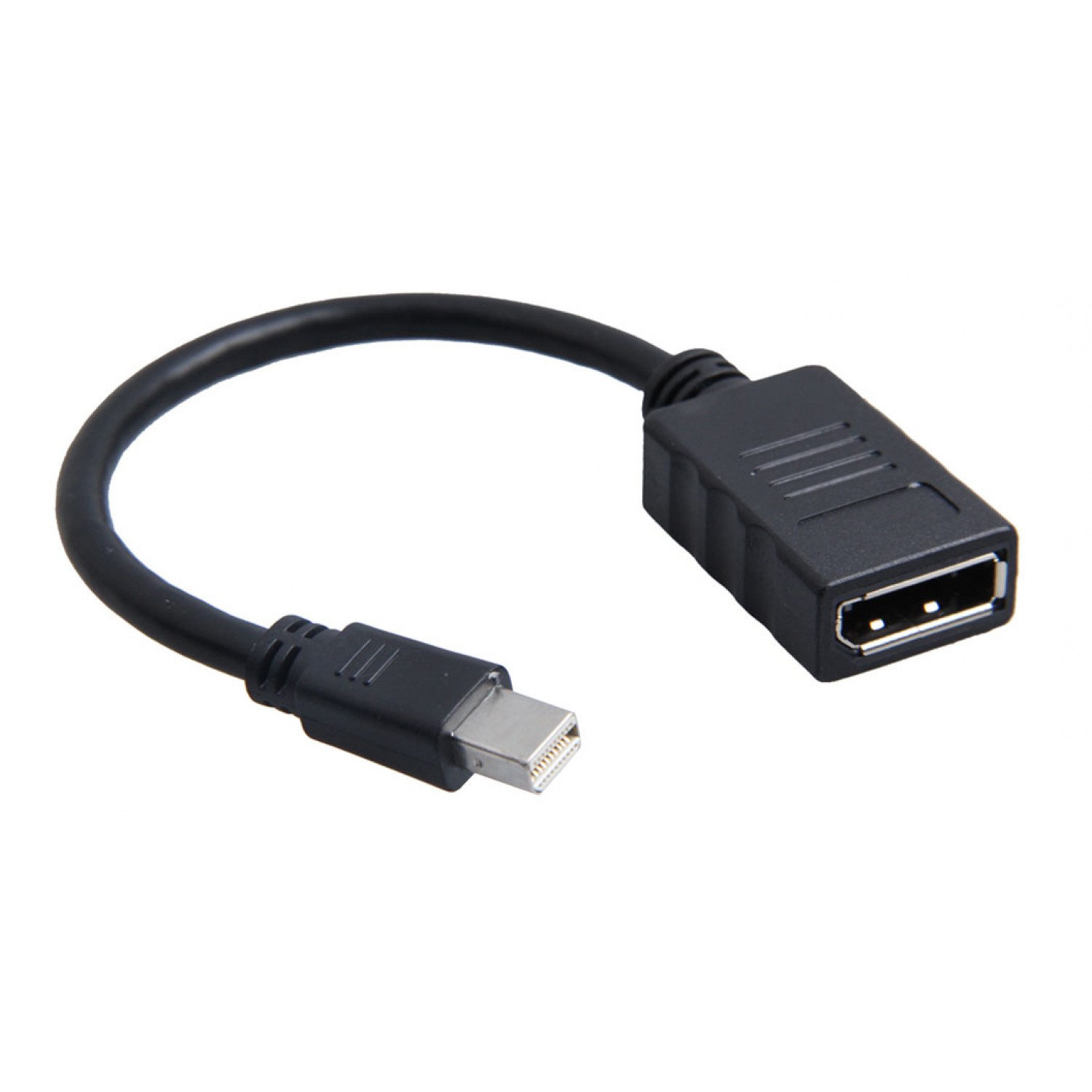 POWERTECH αντάπτορας Mini DisplayPort σε Display Port, 0.20, μαύρος