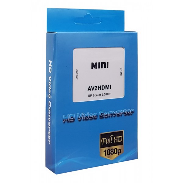 HD Video Converter CAB-H081 από HDMI σε 3x RCA, Full HD, λευκό