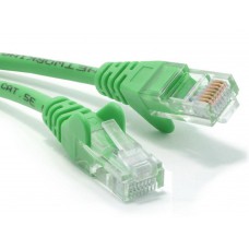 POWERTECH Καλώδιο UTP Cat 5e CAB-N050, CCA, 0.5m, πράσινο