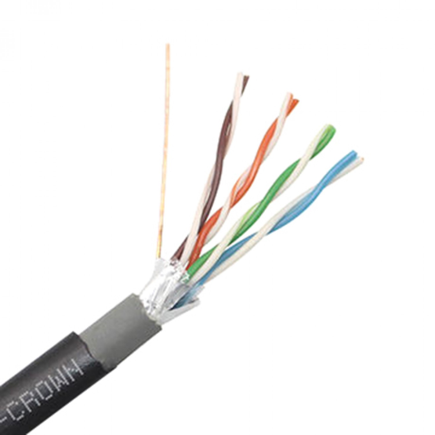 POWERTECH καλώδιο UTP Cat 5e CAB-N104, copper 26AWG 0.4mm, PET&PVC, 100m