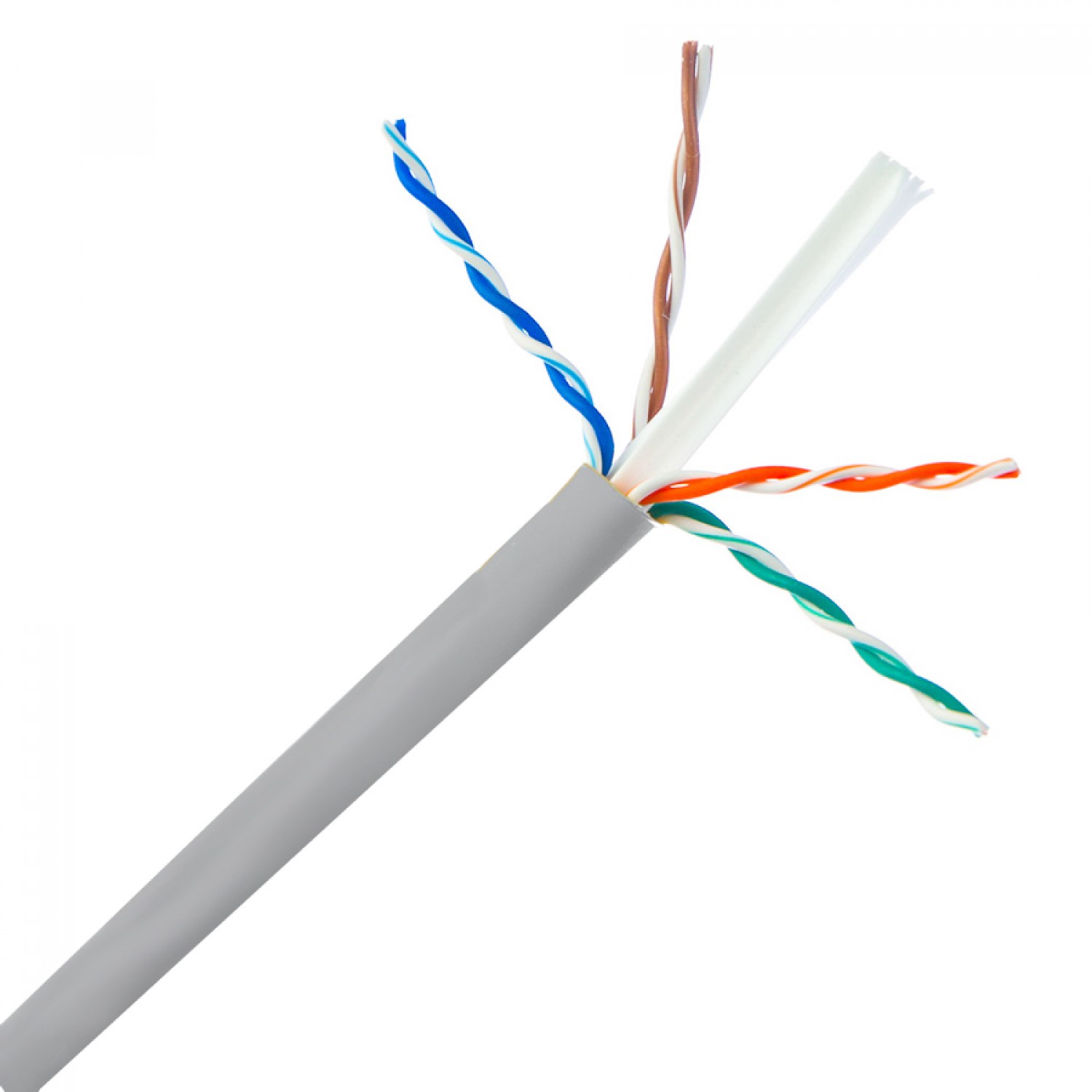 POWERTECH καλώδιο UTP Cat 6e CAB-N149, CCA 24AWG 0.5mm, PVC, 305m, γκρι POWERTECH καλώδιο UTP Cat 6e CAB-N149, CCA 24AWG 0.5mm, PVC, 305m, γκρι