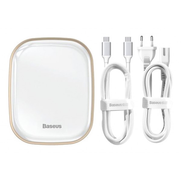 BASEUS USB Type-C hub CAHUB-AU02, 2x USB, HDMI, SD/TF, RJ45, λευκό BASEUS USB Type-C hub CAHUB-AU02, 2x USB, HDMI, SD/TF, RJ45, λευκό