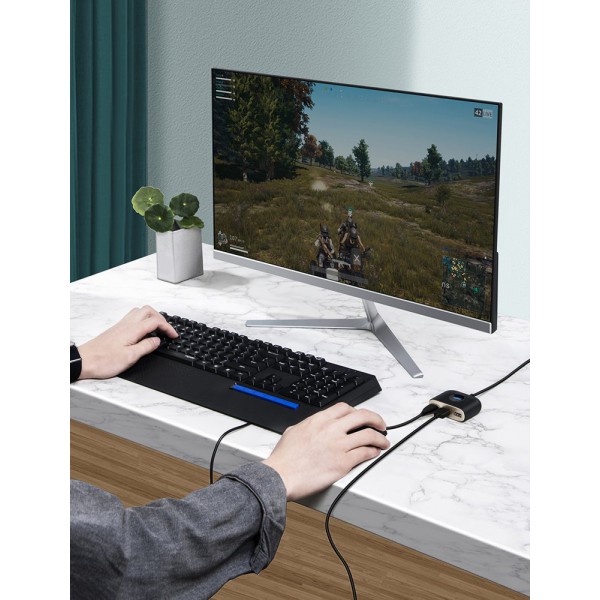 BASEUS USB hub CAHUB-AY01, 1x USB 3.0, 3x USB 2.0, μαύρο BASEUS USB hub CAHUB-AY01, 1x USB 3.0, 3x USB 2.0, μαύρο