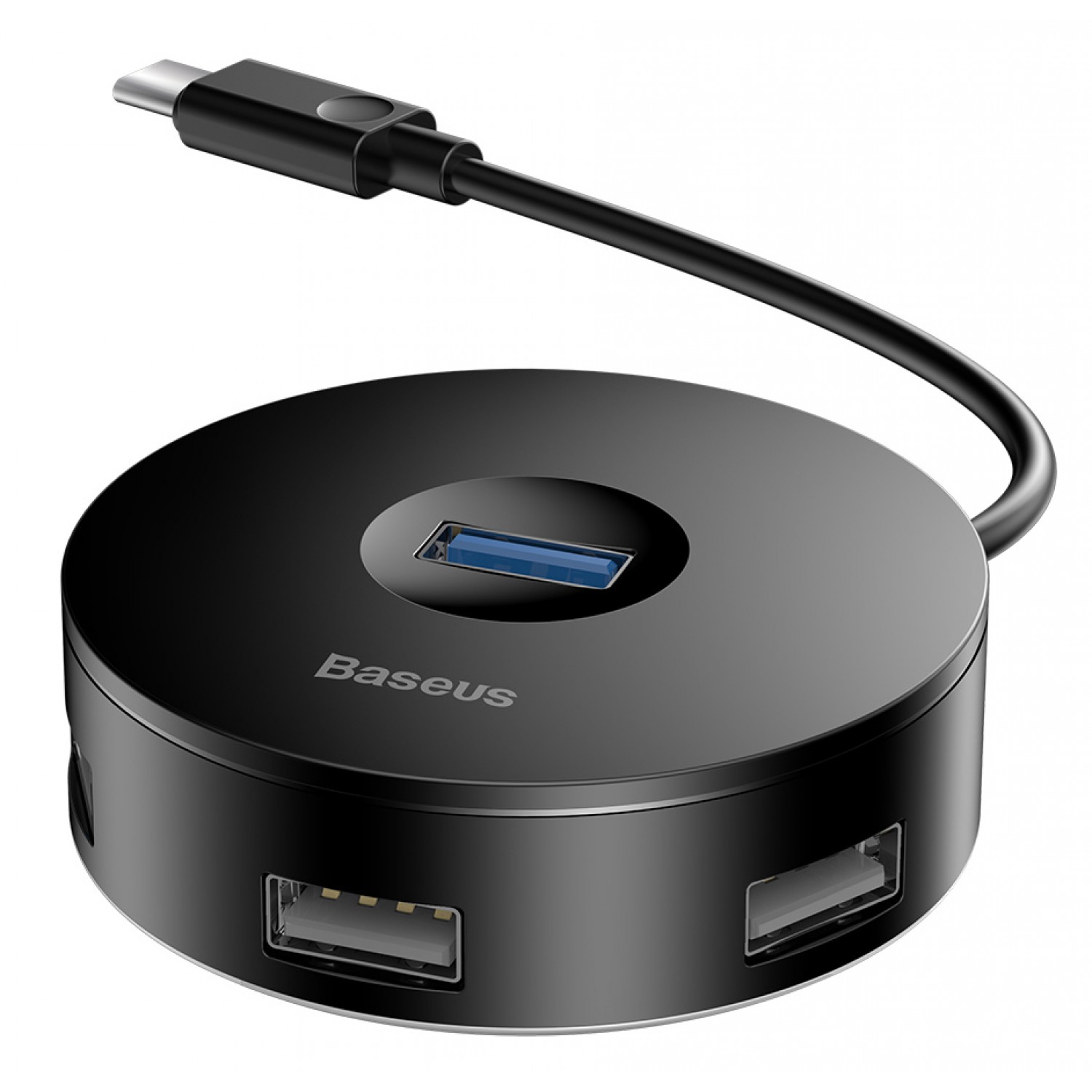 BASEUS USB Type-C hub CAHUB-G01, 1x USB 3.0, 3x USB 2.0, μαύρο