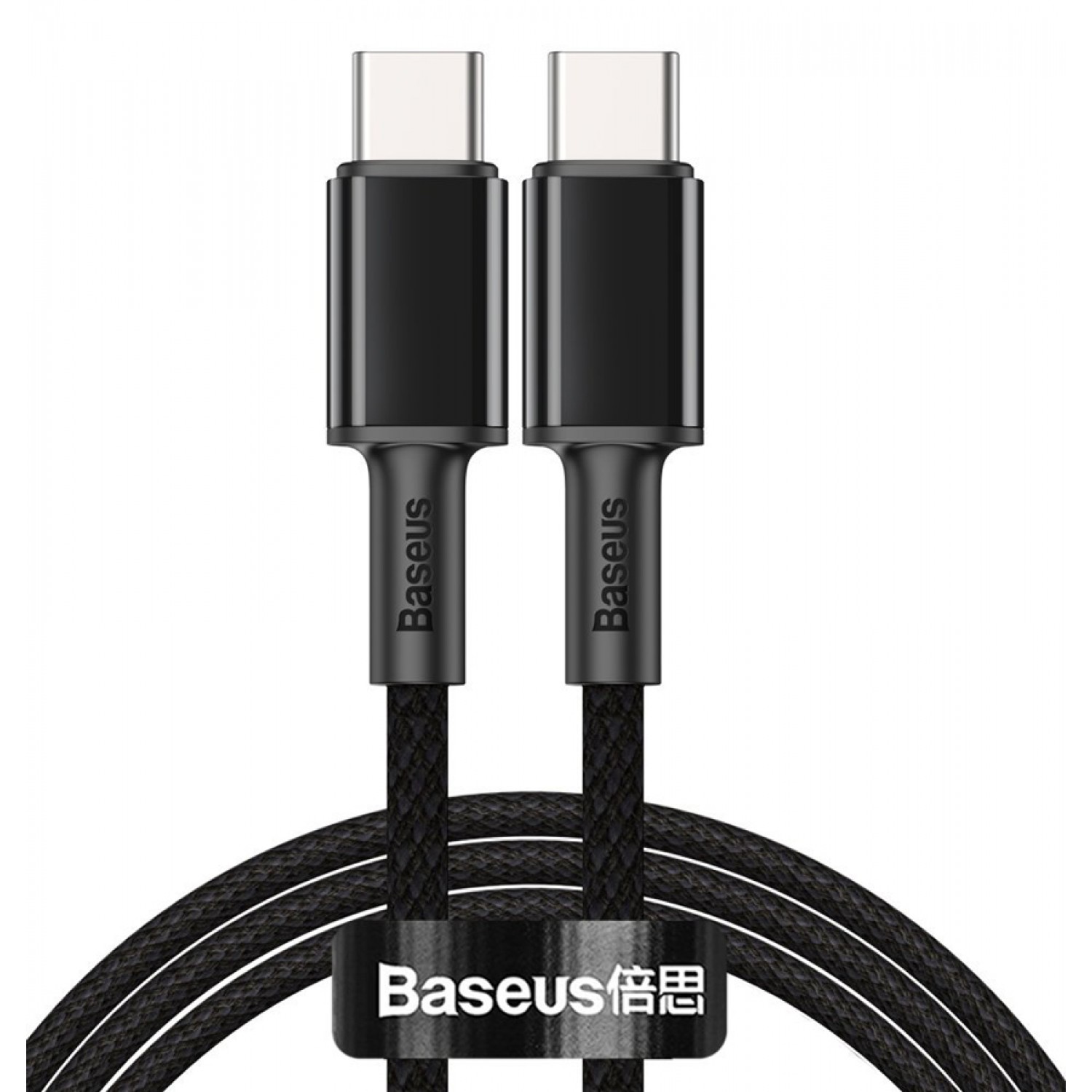 BASEUS καλώδιο USB Type-C CATGD-01, 5A 100W, 1m, μαύρο