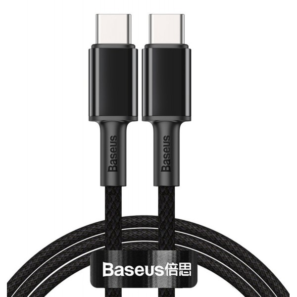 BASEUS καλώδιο USB Type-C CATGD-01, 5A 100W, 1m, μαύρο