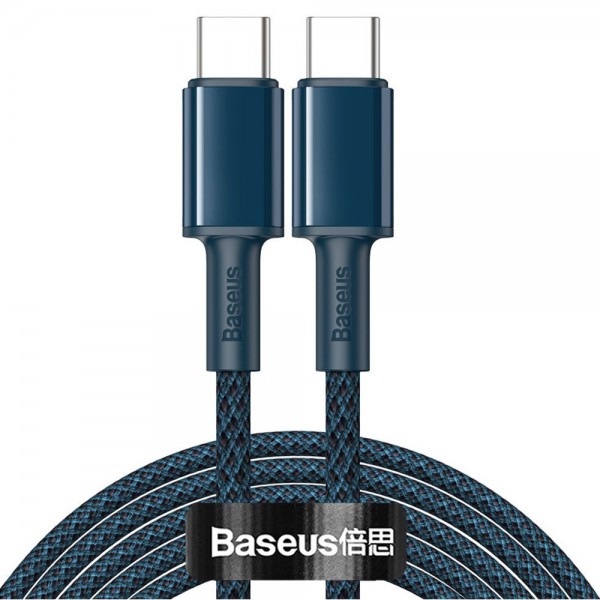 BASEUS καλώδιο USB Type-C CATGD-A03, 5A 100W, 2m, μπλε BASEUS καλώδιο USB Type-C CATGD-A03, 5A 100W, 2m, μπλε
