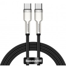 BASEUS καλώδιο USB Type-C CATJK-C01, 5A 100W, 1m, μπεζ