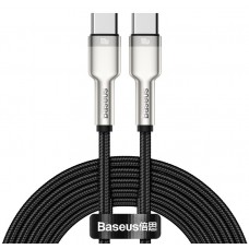 BASEUS καλώδιο USB Type-C CATJK-D01, 5A 100W, 2m, μπεζ