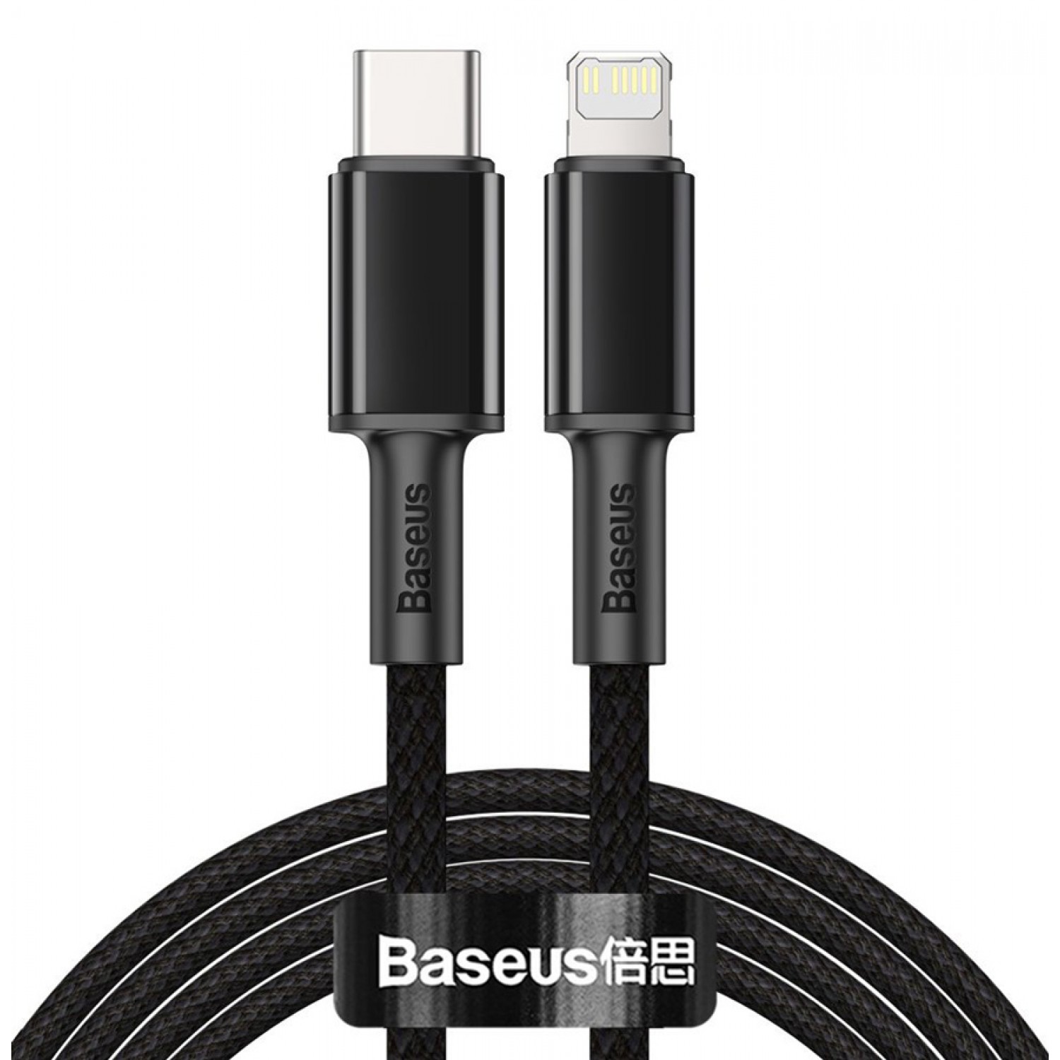 BASEUS καλώδιο USB Type-C σε Lightning CATLGD-A01, 20W, 2m, μαύρο BASEUS καλώδιο USB Type-C σε Lightning CATLGD-A01, 20W, 2m, μαύρο