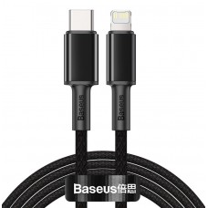 BASEUS καλώδιο USB Type-C σε Lightning CATLGD-A01, 20W, 2m, μαύρο