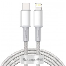 BASEUS καλώδιο USB Type-C σε Lightning CATLGD-A02, 20W, 2m, λευκό