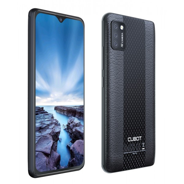 CUBOT Smartphone J8, 5.5", 2/16GB, Quad-Core, Android 10 Go, μαύρο
