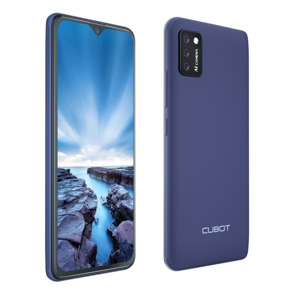 CUBOT Smartphone J8, 5.5", 2/16GB, Quad-Core, Android 10 Go, μπλε