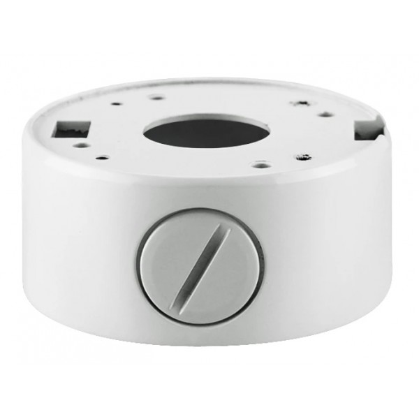 LONGSE Μεταλλική βάση στήριξης καμερών Dome και Bullet CCTV-B005, λευκή