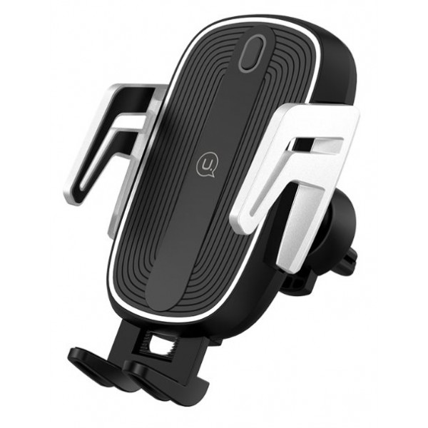 USAMS ασύρματος φορτιστής και βάση αυτοκινήτου US-CD100, 10W, μαύρος USAMS ασύρματος φορτιστής και βάση αυτοκινήτου US-CD100, 10W, μαύρος