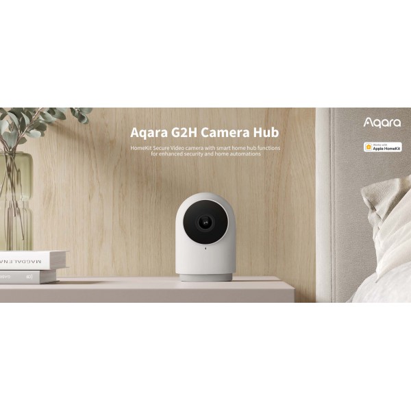 AQARA ασύρματη κάμερα CH-H01, HD 1080px, λευκή