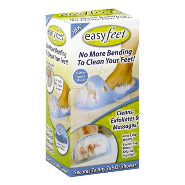 EASY FEET Παντόφλα μασάζ, καθαρισμού & απολέπισης ποδιών CLN-0005, μπλε EASY FEET Παντόφλα μασάζ, καθαρισμού & απολέπισης ποδιών CLN-0005, μπλε