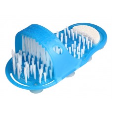 EASY FEET Παντόφλα μασάζ, καθαρισμού & απολέπισης ποδιών CLN-0005, μπλε